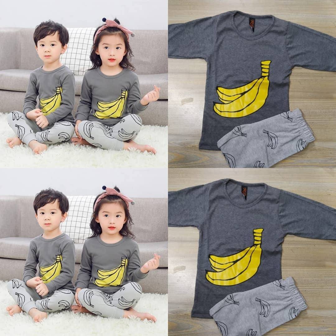 GRAY BANANA BABY BABA SUIT (each)