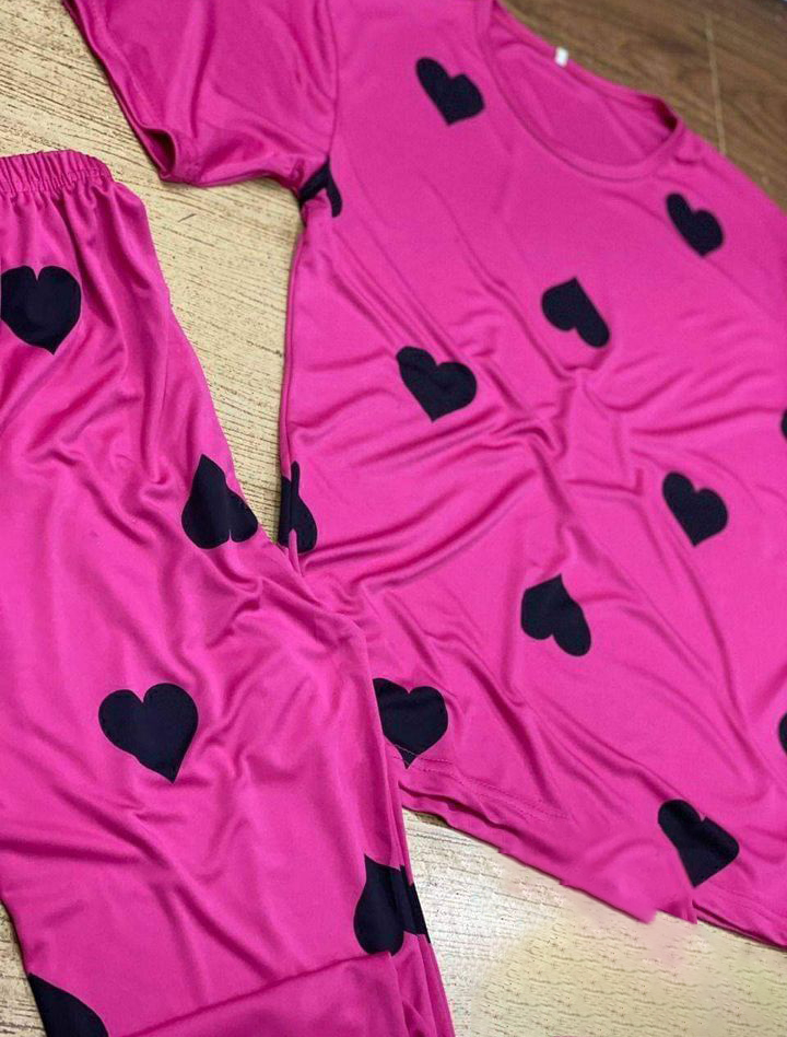 PINK BLACK HEARTS (H-S)