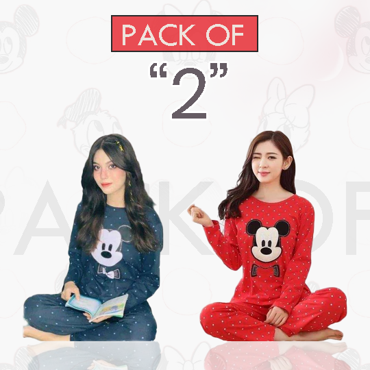 BLUE MICKEY X RED MICKEY (Pack of 2)